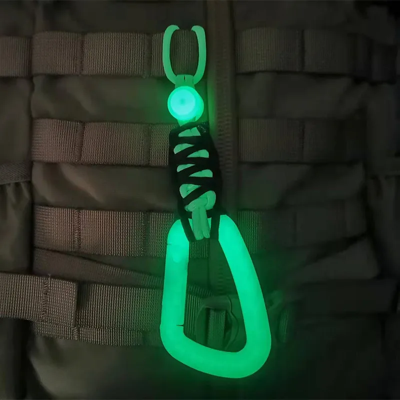 Luminous Hanging Buckle Hook Hand Woven With Pig Nose Umbrella Rope Key Chain Flashlight Lanyard Outdoor Tactical Equipment
Luminous Hanging Buckle Hook Hand Woven With Pig Nose Umbrella Rope Key Chain Flashlight Lanyard Outdoor Tactical Equipment