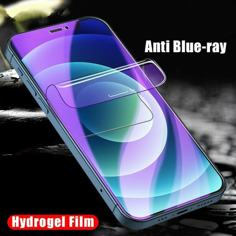 Anti Blue-Ray Hydrogel Film For iphone 12 13 Mini X Xs 11 Pro Max Xr Se 6 6s 7 8 cover protective film for iphone 13 12 11 pro
Anti Blue-Ray Hydrogel Film For iphone 12 13 Mini X Xs 11 Pro Max Xr Se 6 6s 7 8 cover protective film for iphone 13 12 11 pro