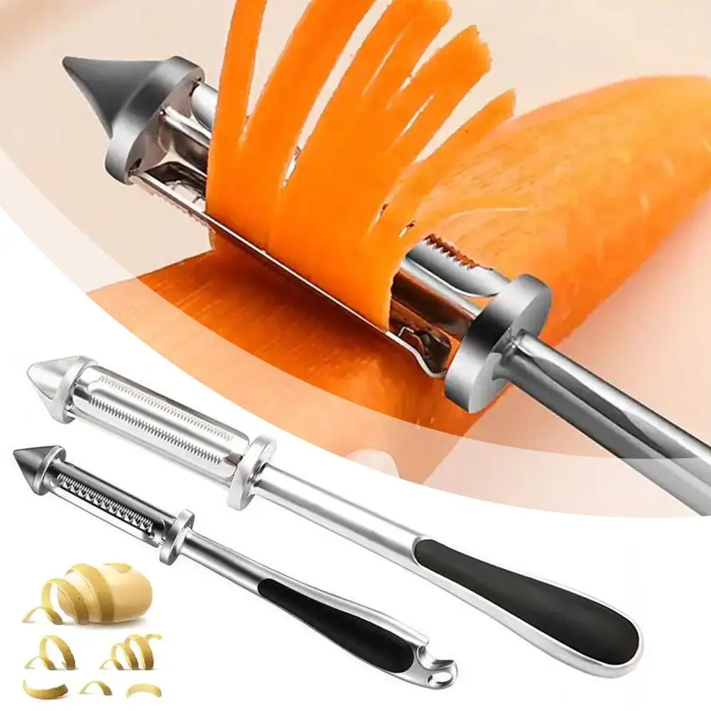 Multifunctional Fruit Vegetable Peeler Alloy Peeler Handheld Carrot Grater Potato Gadget Accessories Kitchen Peeler Kitchen D6Y1
Multifunctional Fruit Vegetable Peeler Alloy Peeler Handheld Carrot Grater Potato Gadget Accessories Kitchen Peeler Kitchen D6Y1