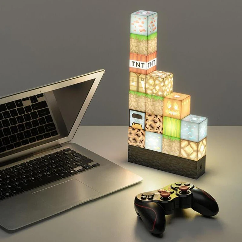 NIght Lights Custom Stitching Lamp USB Power Decoration Building Blocks DIY Stacking Pixel Patterns For Festival Gift Decor
NIght Lights Custom Stitching Lamp USB Power Decoration Building Blocks DIY Stacking Pixel Patterns For Festival Gift Decor