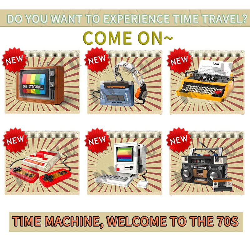 2023 Retro TV Radio Computer Game Console Toys Juguetes Blocks Kids Toy For Boys Girls Brinquedos Building Block Gift Bloques
2023 Retro TV Radio Computer Game Console Toys Juguetes Blocks Kids Toy For Boys Girls Brinquedos Building Block Gift Bloques