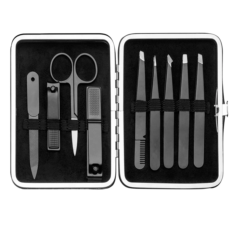Tweezers Set And Nail Clippers Men's And Women's Special Set 9Pcs Eyebrow Trimming And Manicure Trimming Kit
Tweezers Set And Nail Clippers Men's And Women's Special Set 9Pcs Eyebrow Trimming And Manicure Trimming Kit