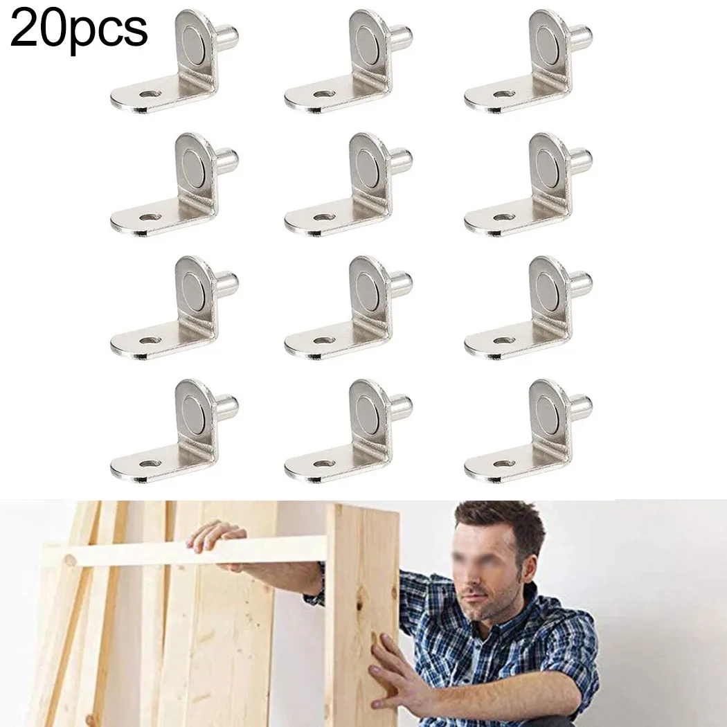 20Pcs Shelf Brackets Support Studs Pegs Pin Shelves Seperator Fixed Cabinet Cupboard Furniture Shelf Wall Mount Bracket Holder
20Pcs Shelf Brackets Support Studs Pegs Pin Shelves Seperator Fixed Cabinet Cupboard Furniture Shelf Wall Mount Bracket Holder