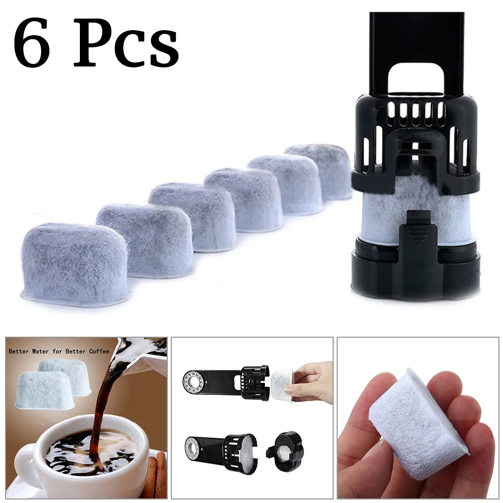 6/12pcs Charcoal Water Filters Coffee Machine Replacement Filter Distillation Machine Purifier For Espresso Coffee Machine
6/12pcs Charcoal Water Filters Coffee Machine Replacement Filter Distillation Machine Purifier For Espresso Coffee Machine