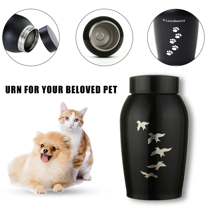 Memorials Urns Bird Black Urn Dogs Pets Urns Pet Cremation Ashes Stainless Steel Keepsake For Cat Gold
Memorials Urns Bird Black Urn Dogs Pets Urns Pet Cremation Ashes Stainless Steel Keepsake For Cat Gold