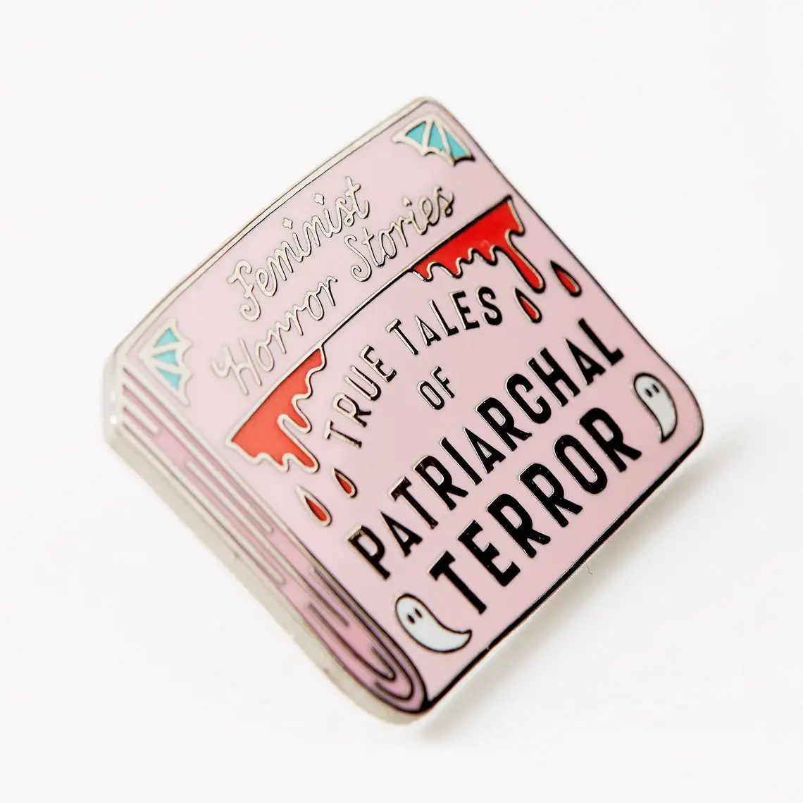 Funny Feminist Horror Stories Enamel Pin Patriarchal Terror Brooch Patriarchy Badge Backpack Decoration Jewelry
Funny Feminist Horror Stories Enamel Pin Patriarchal Terror Brooch Patriarchy Badge Backpack Decoration Jewelry