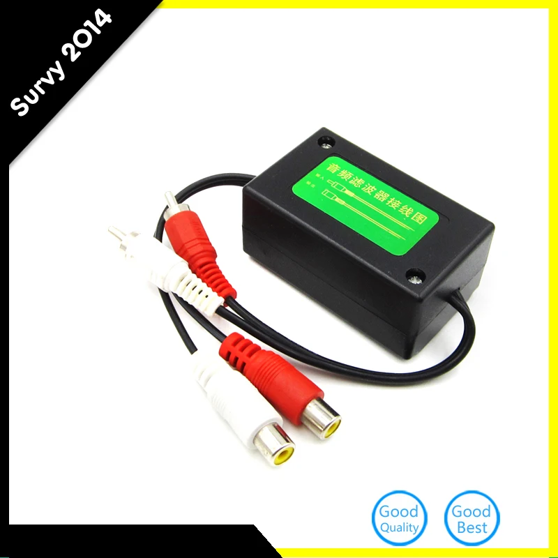 1pcs 3.5mm Car RCA Amplifier Audio Noise Filter Ground Loop Isolator Suppressor 6.3 x 3.8 x 3cm
1pcs 3.5mm Car RCA Amplifier Audio Noise Filter Ground Loop Isolator Suppressor 6.3 x 3.8 x 3cm