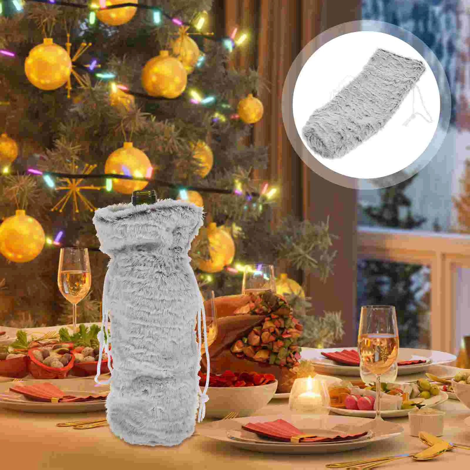 Bottlechristmas Covers Cover Champagneholidaydecorations Decoration Gift Decorative Sweater Plush Table Ornaments Santa Claus
Bottlechristmas Covers Cover Champagneholidaydecorations Decoration Gift Decorative Sweater Plush Table Ornaments Santa Claus