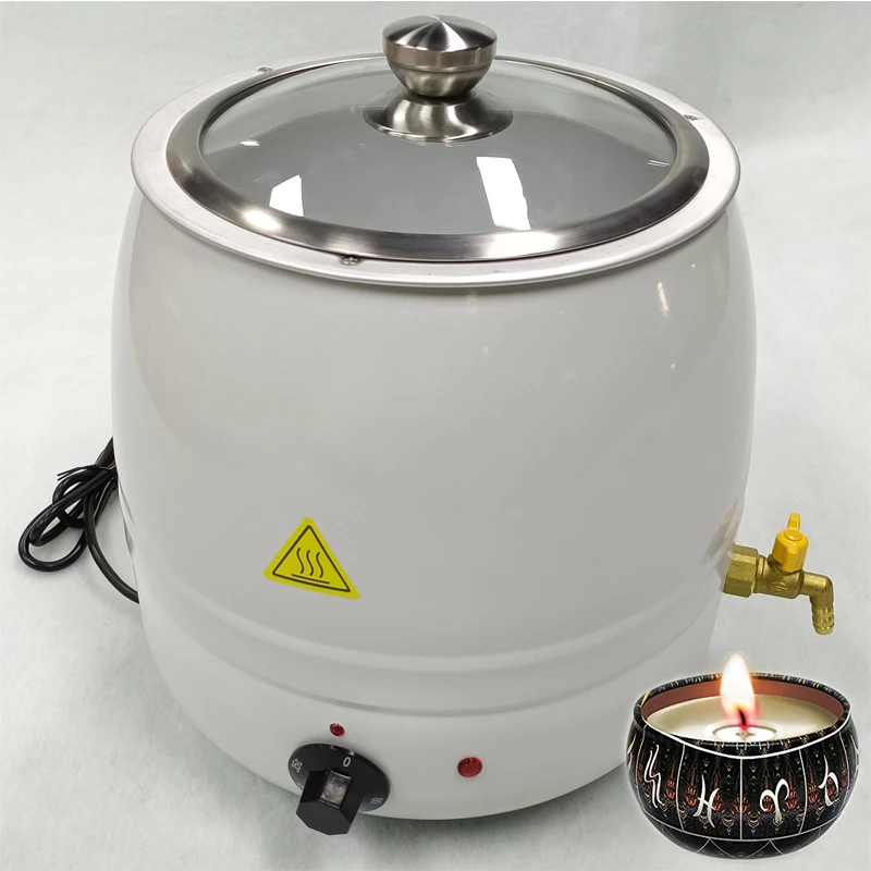 Stainless Steel Making Kit Machine Electric Candle Wax Melter Melting Kettle Wax Melting Pot for Candle Making Machine
Stainless Steel Making Kit Machine Electric Candle Wax Melter Melting Kettle Wax Melting Pot for Candle Making Machine