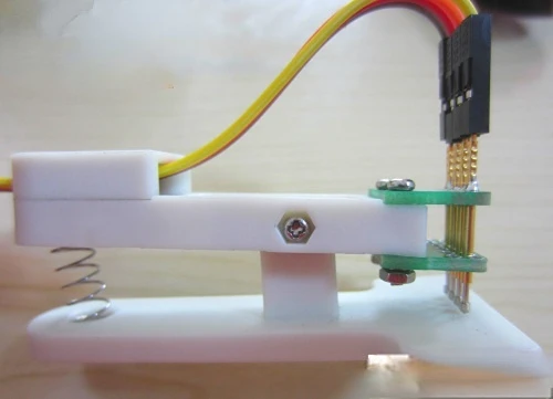 Burning Clip Fixture Debugging Download Pogo Pin 2.54mm-4P STM8 32 AVR STC 4 Feet
Burning Clip Fixture Debugging Download Pogo Pin 2.54mm-4P STM8 32 AVR STC 4 Feet