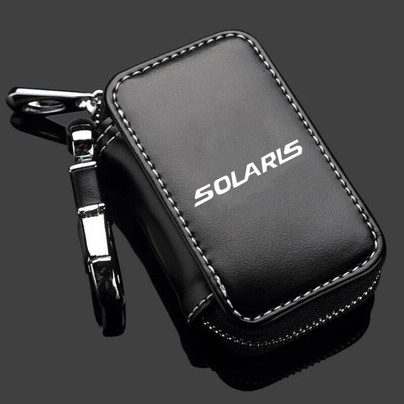 Leather Car Key Case Keys Full Cover Protection Shell Bag Universal Car Keychain For Hyundai solaris 2013 2020 2018 2019 2017
Leather Car Key Case Keys Full Cover Protection Shell Bag Universal Car Keychain For Hyundai solaris 2013 2020 2018 2019 2017