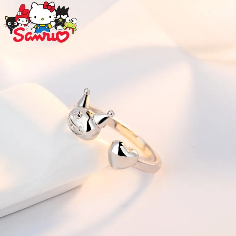 Sanrio Kuromi Copper Opening Ring Valentine's Day Japanese Birthday Gift Child Gift Fashion Finger Rings Toy Jewelry Accessories
Sanrio Kuromi Copper Opening Ring Valentine's Day Japanese Birthday Gift Child Gift Fashion Finger Rings Toy Jewelry Accessories