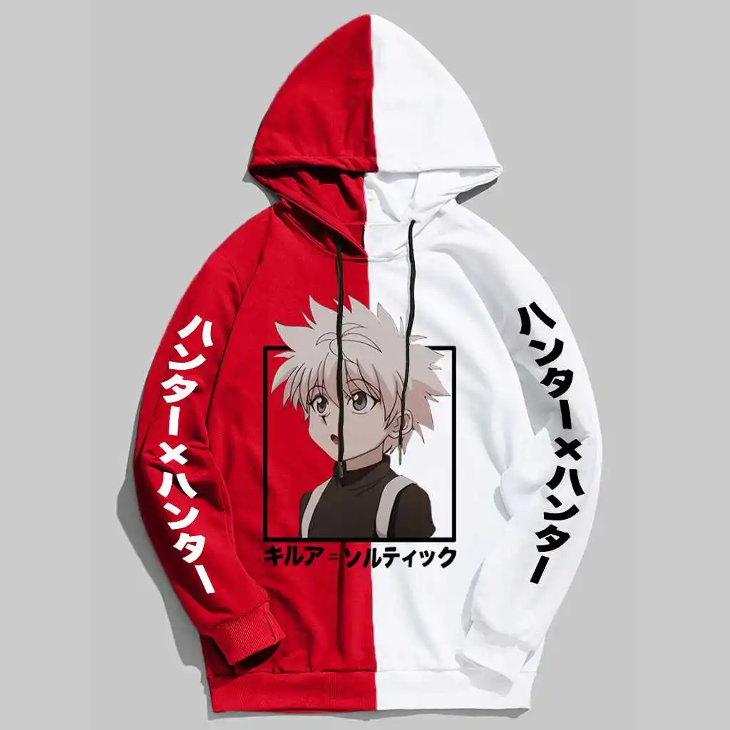 Мужские толстовки Hunter X Hunter Killua Zoldyck, осенне-зимние толстовки для мальчиков и девочек, модная Аниме Толстовка Killua Eye для косплея
Мужские толстовки Hunter X Hunter Killua Zoldyck, осенне-зимние толстовки для мальчиков и девочек, модная Аниме Толстовка Killua Eye для косплея