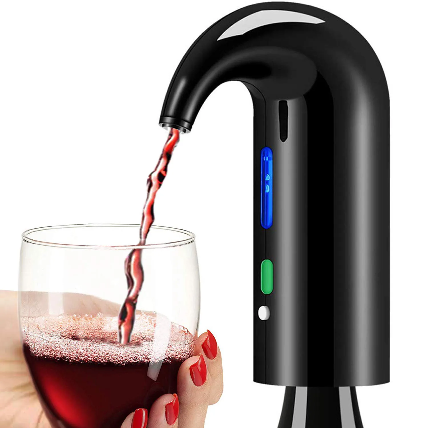 Wine Aerator from Wine Decanter and Dispenser One Touch Red -White Wine Accessories Aeration Work with Wine Opener for Beginne
Wine Aerator from Wine Decanter and Dispenser One Touch Red -White Wine Accessories Aeration Work with Wine Opener for Beginne