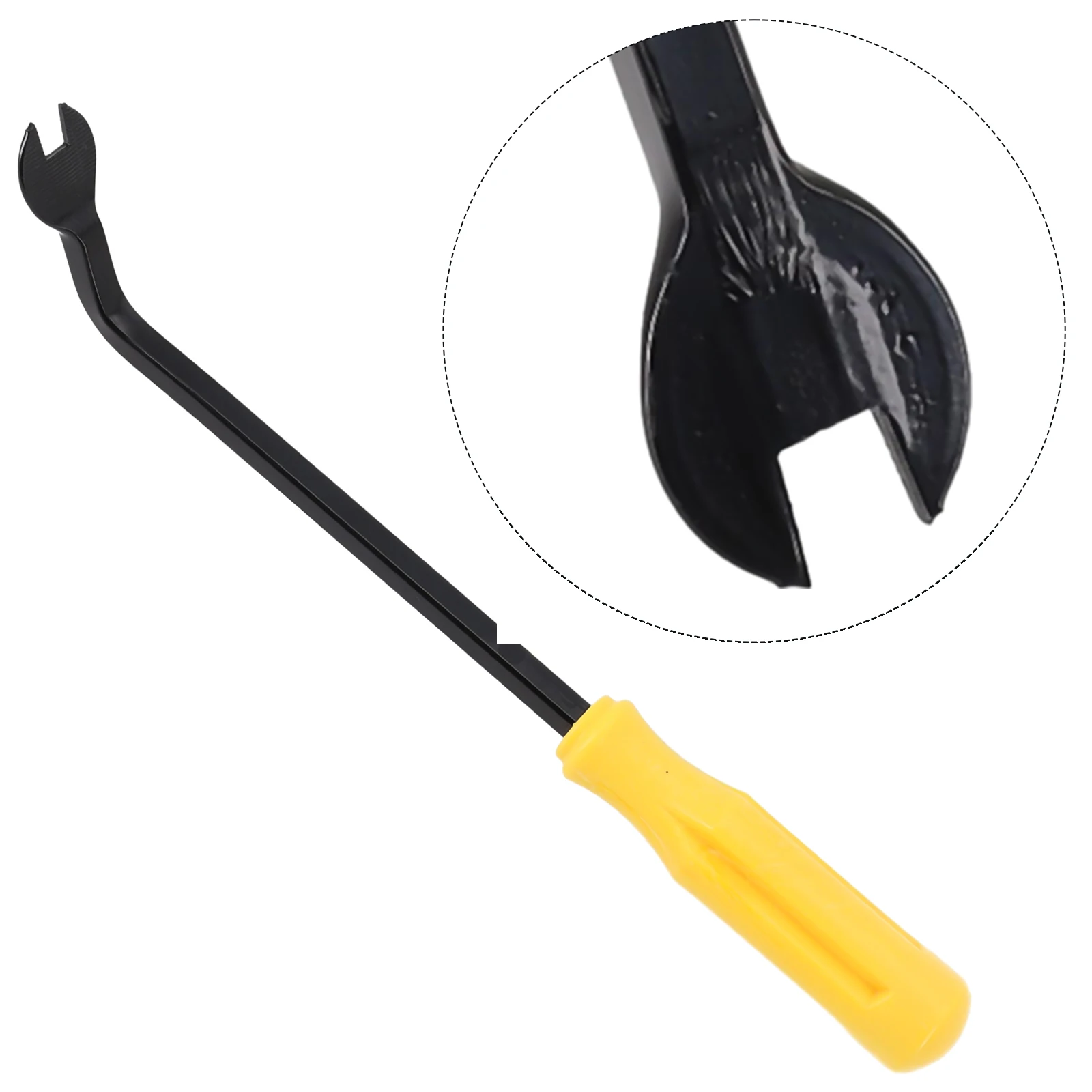 Convenient Car Door Panel Trim Clip Removal Tool Quick Clip and Upholstery Removal Designed to Prevent Panel Breakage or Tearing
Convenient Car Door Panel Trim Clip Removal Tool Quick Clip and Upholstery Removal Designed to Prevent Panel Breakage or Tearing