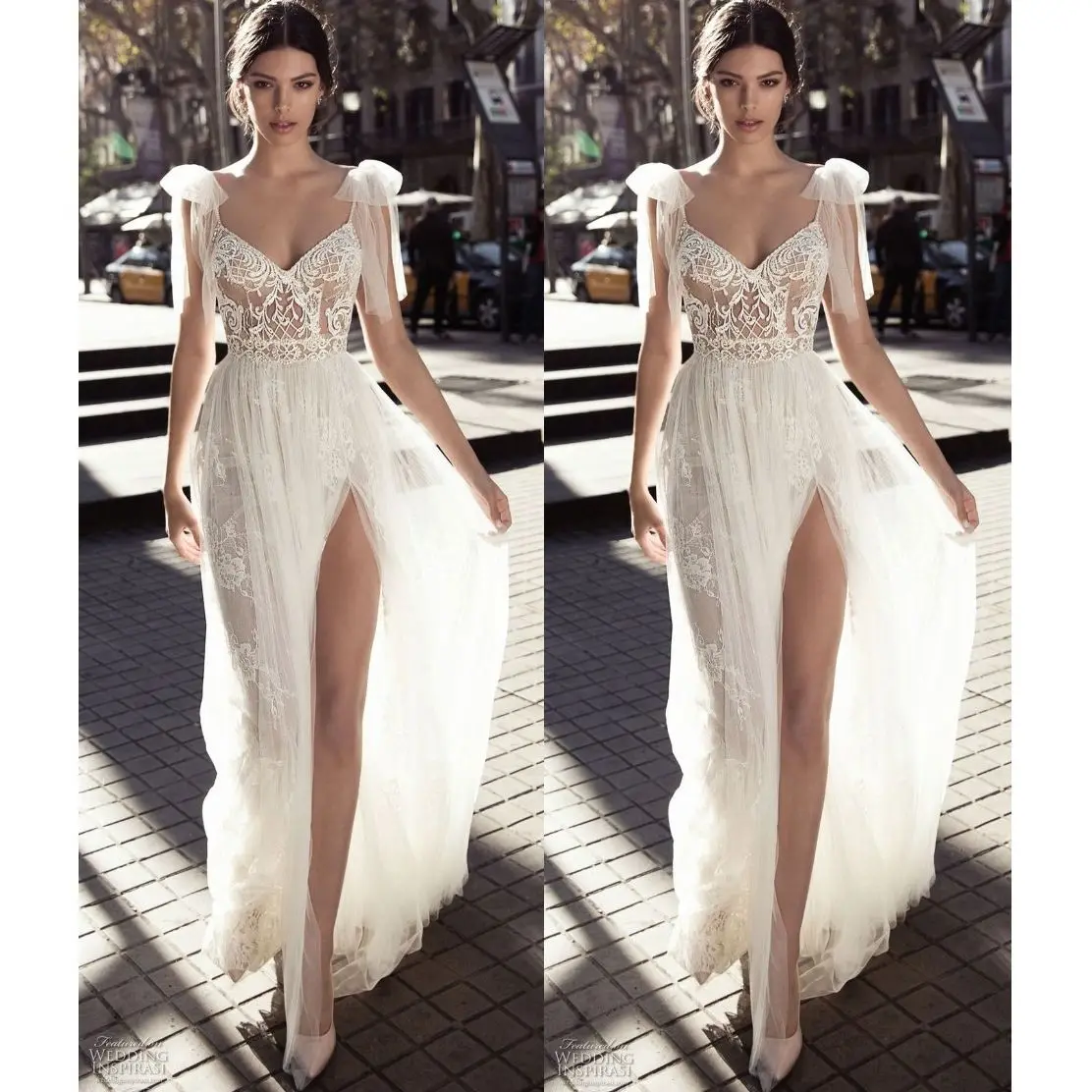 Stunning Wedding Dress for Women 2023 Bride Lace Fairy Spaghetti Strap Maxi Gown Illusion Sweetheart Neck Sleeveless Vestidos
Stunning Wedding Dress for Women 2023 Bride Lace Fairy Spaghetti Strap Maxi Gown Illusion Sweetheart Neck Sleeveless Vestidos