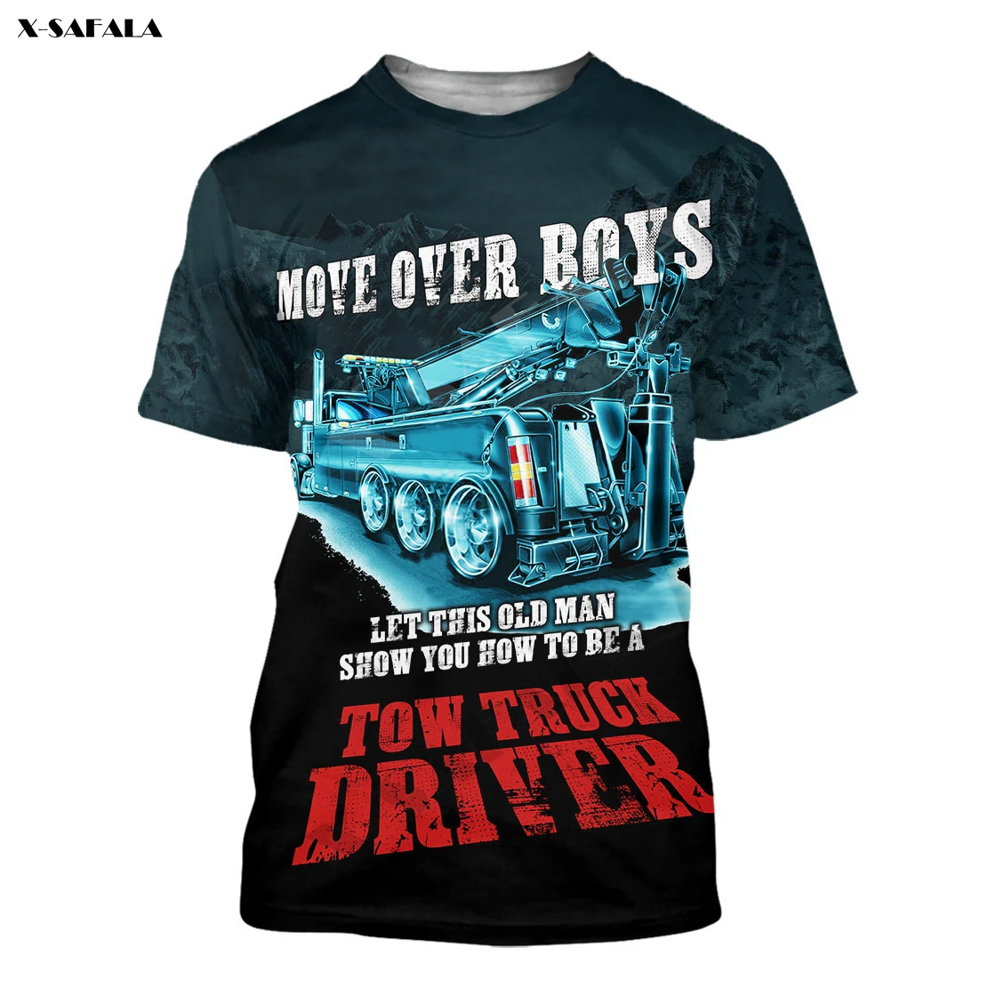 Show You How To Be A Tow Truck Operator 3D Print Slim T-Shirt Tops Tees Short Sleeve Casual Milk Fiber Better Than Cotton
Show You How To Be A Tow Truck Operator 3D Print Slim T-Shirt Tops Tees Short Sleeve Casual Milk Fiber Better Than Cotton