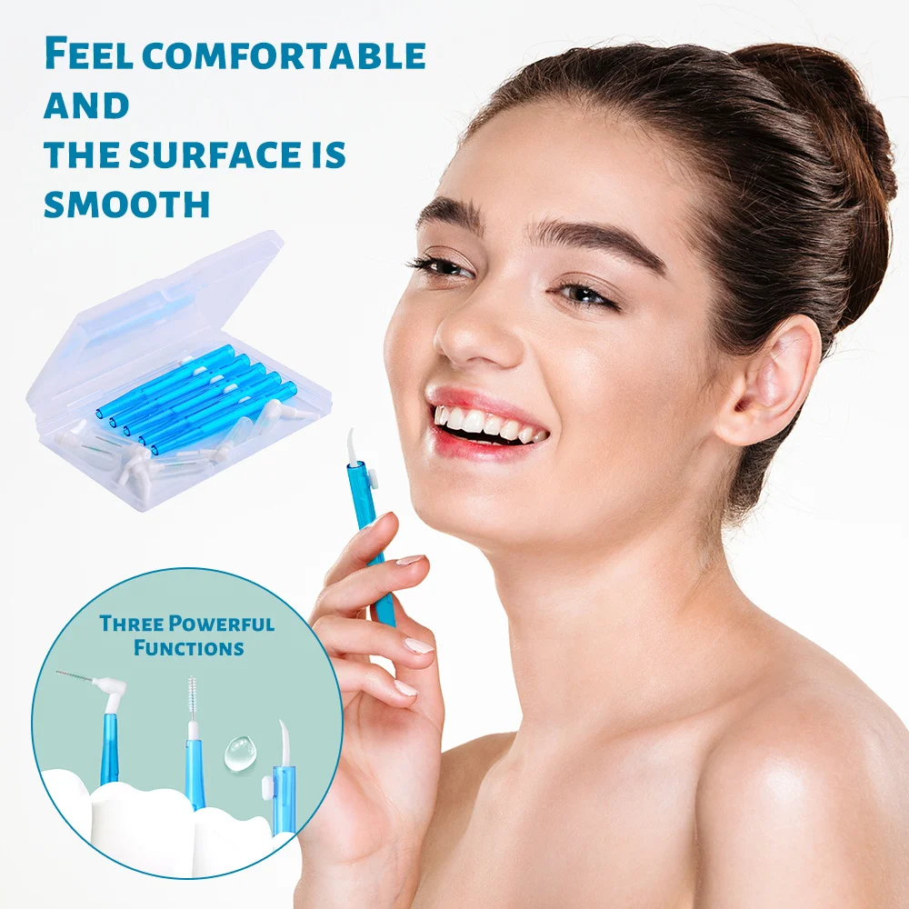 5pcs Interdental Brush With Replacement Head Floss Brush Portable Fine Toothpick Dental Floss Teeth Oral Cleaning Care Tools
5pcs Interdental Brush With Replacement Head Floss Brush Portable Fine Toothpick Dental Floss Teeth Oral Cleaning Care Tools