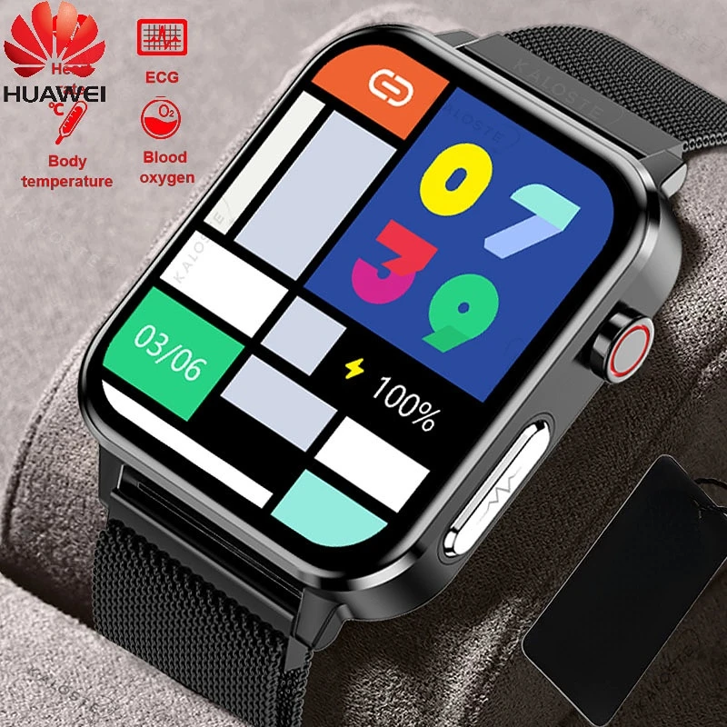 Huawei ECG+PPG Smart Watch Men Body Temperature Heart Rate Blood Pressure Monitor Health Smartwatch For Xiaomi
Huawei ECG+PPG Smart Watch Men Body Temperature Heart Rate Blood Pressure Monitor Health Smartwatch For Xiaomi