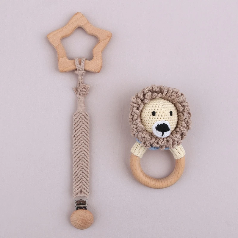 Natural Beech Wood Teether Newborn Baby Educational Toy Rattle Baby Girl & Boy 
Natural Beech Wood Teether Newborn Baby Educational Toy Rattle Baby Girl & Boy