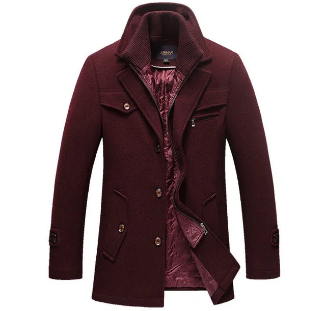 Windbreaker Winter Wool Jackets Mens Casual Slim Fit Warm Outerwear Formal Fall Jacket Coat Male Coat Plus Size 5XL High Quality
Windbreaker Winter Wool Jackets Mens Casual Slim Fit Warm Outerwear Formal Fall Jacket Coat Male Coat Plus Size 5XL High Quality