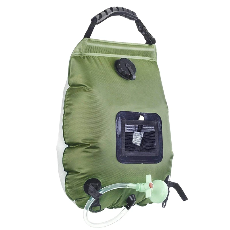 1 Pieces Outdoor 20L Camping Shower Water Bag Solar Heating Portable Shower Equipment Camping Green
1 Pieces Outdoor 20L Camping Shower Water Bag Solar Heating Portable Shower Equipment Camping Green