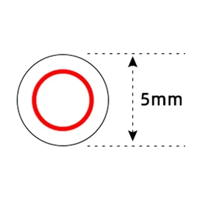 Защитные пломбы с отверстием для винтов 5 мм 
Защитные пломбы с отверстием для винтов 5 мм