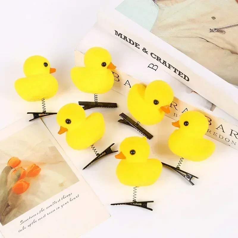 10/20/50/100Pcs/Lot Cartoon Funny Children 3D Little Yellow Duck Plush Hairpin Fashion Animal Duckbill Clip Accessories Headwear
10/20/50/100Pcs/Lot Cartoon Funny Children 3D Little Yellow Duck Plush Hairpin Fashion Animal Duckbill Clip Accessories Headwear