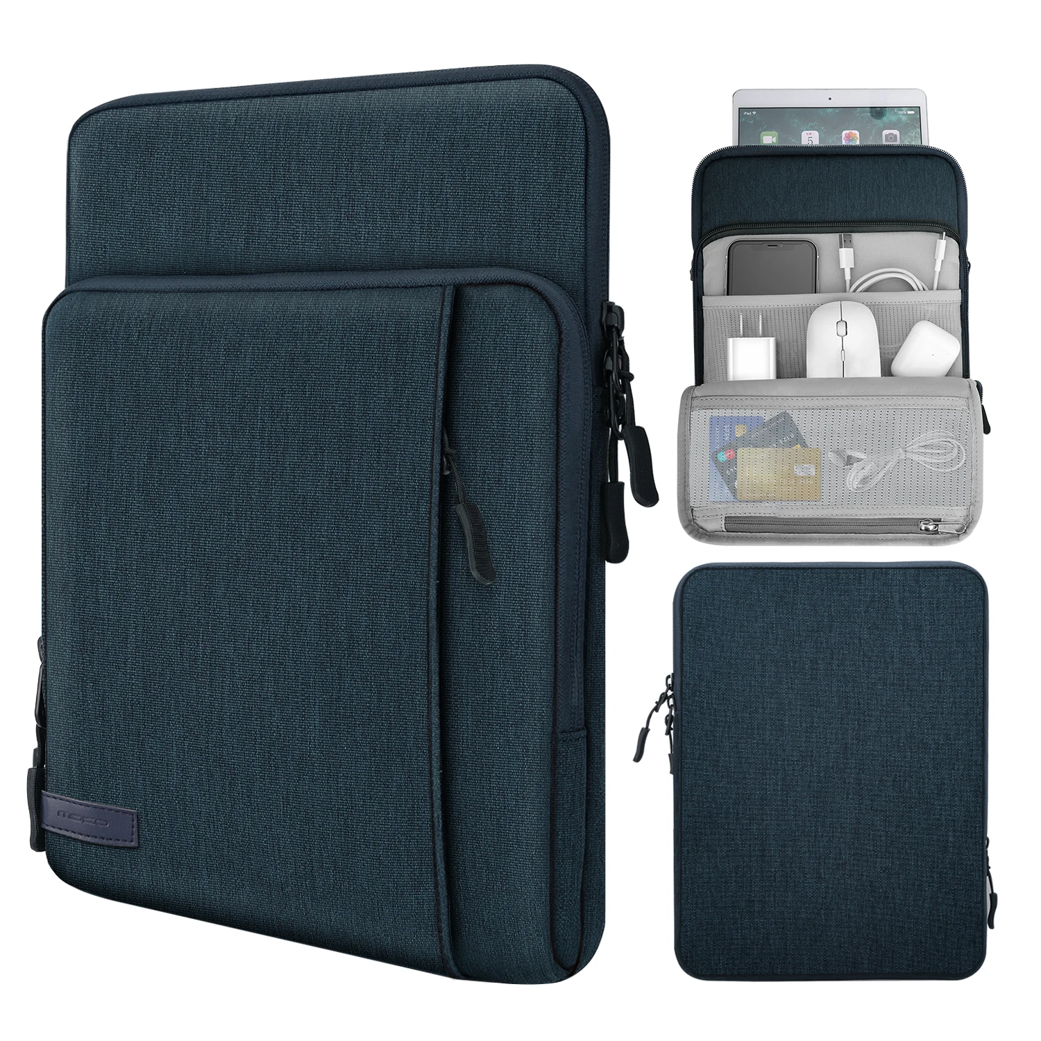 9-11 Inch Tablet Sleeve Bag Carrying Case with Storage Pockets For Samsung Galaxy Tab S6 Lite,Galaxy Tab S7,iPad Pro 11/iPad 9.7
9-11 Inch Tablet Sleeve Bag Carrying Case with Storage Pockets For Samsung Galaxy Tab S6 Lite,Galaxy Tab S7,iPad Pro 11/iPad 9.7