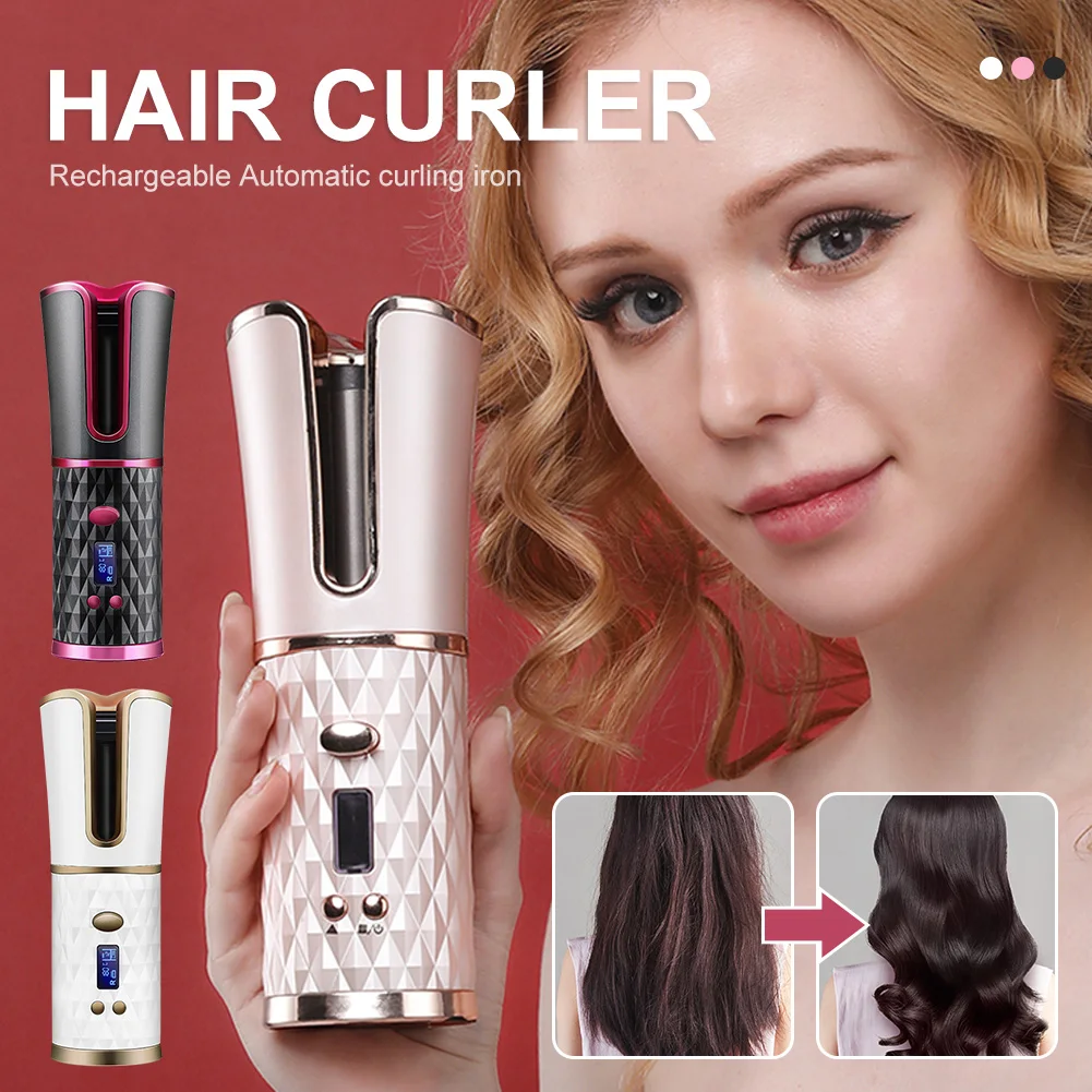 Automatic Hair Curle Cordless Hair Styling Tool Hair Waver Tool Wireless Contact Charging Base Design Mall And Easy To Carry
Automatic Hair Curle Cordless Hair Styling Tool Hair Waver Tool Wireless Contact Charging Base Design Mall And Easy To Carry