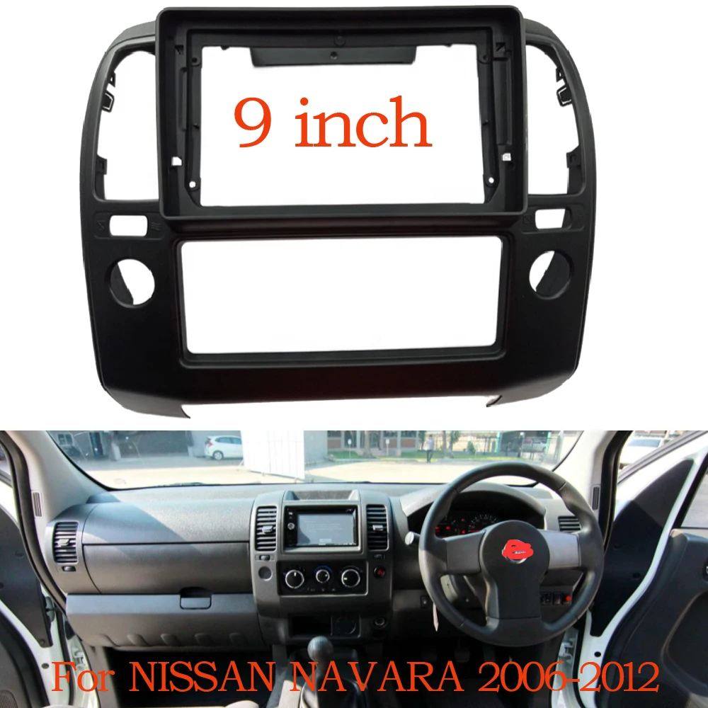 BYNCG Car Frame Fascia Adapter For Nissan Navara 2006-2012 Navara D40 Android Radio Dask Kit Fascias
BYNCG Car Frame Fascia Adapter For Nissan Navara 2006-2012 Navara D40 Android Radio Dask Kit Fascias