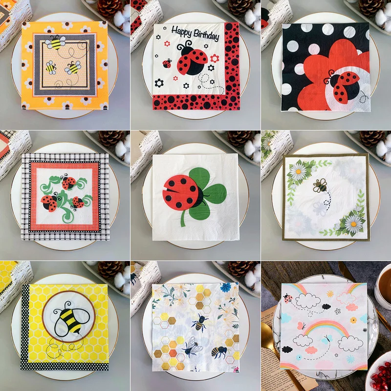 20 шт./упаковка, Божья коровка и насекомые
20 шт./упаковка, Божья коровка и насекомые