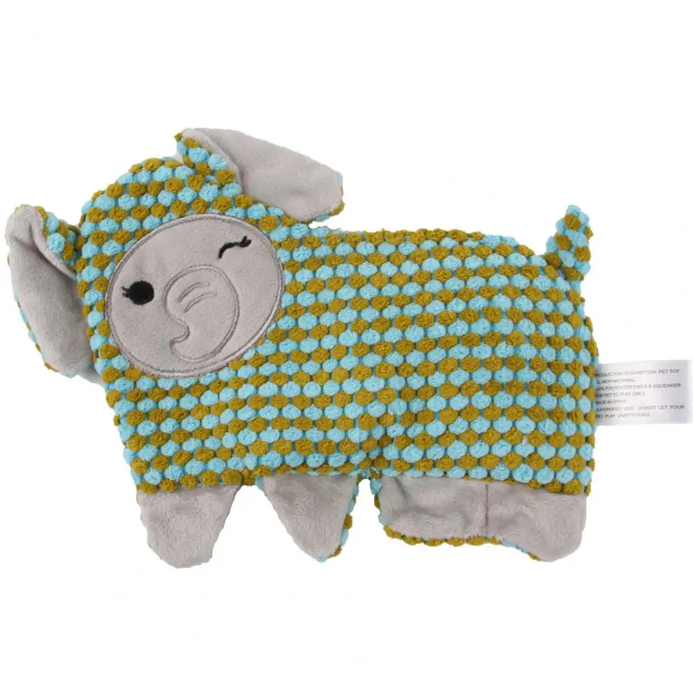 Funny Pet Sound Toy Not Easy to Break Vent Training Elephant Raccoon Plush Toy Cartoon Shape Squeaky Dog Toy for Home
Funny Pet Sound Toy Not Easy to Break Vent Training Elephant Raccoon Plush Toy Cartoon Shape Squeaky Dog Toy for Home