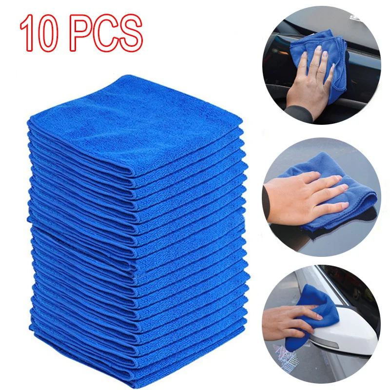 10Pcs/5Pcs Absorbent Towel Thicken Microfiber Suede Cloths Auto Car Motorcycle Cleaning Wash Beauty Supplies Tools Clean Stains
10Pcs/5Pcs Absorbent Towel Thicken Microfiber Suede Cloths Auto Car Motorcycle Cleaning Wash Beauty Supplies Tools Clean Stains