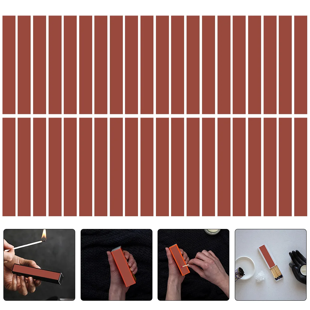 2 Sets Adhesive Craft Match Striker Striker Paper Diy Craft Match Striker Match Striker Paper
2 Sets Adhesive Craft Match Striker Striker Paper Diy Craft Match Striker Match Striker Paper