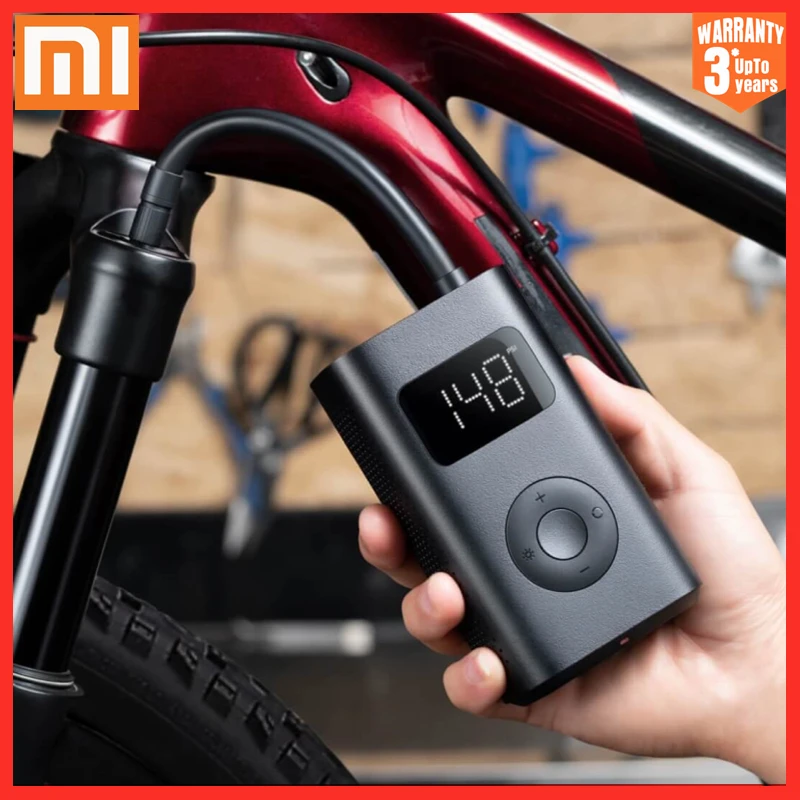 Портативный Электрический воздушный компрессор xiaomi mijia, 1S насос со светодиодной подсветкой типа с, многофункциональный воздушный насос для...
Портативный Электрический воздушный компрессор xiaomi mijia, 1S насос со светодиодной подсветкой типа с, многофункциональный воздушный насос для...