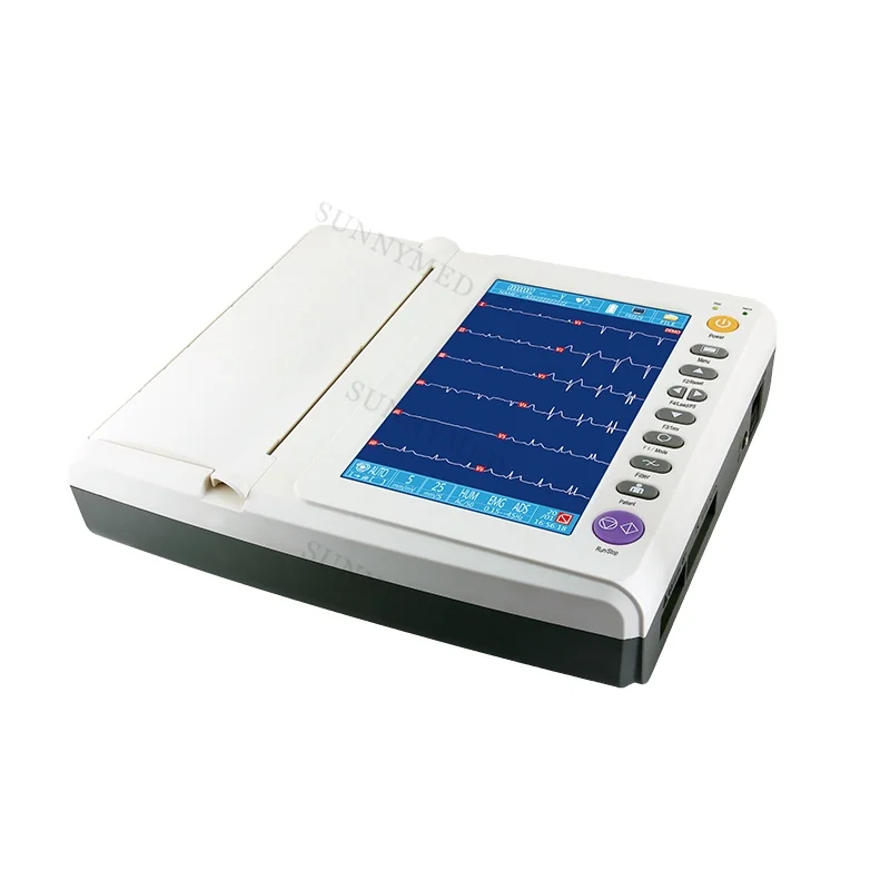 SY-H019G цифровая 12-канальная Автоматическая портативная ЭКГ-машина
SY-H019G цифровая 12-канальная Автоматическая портативная ЭКГ-машина