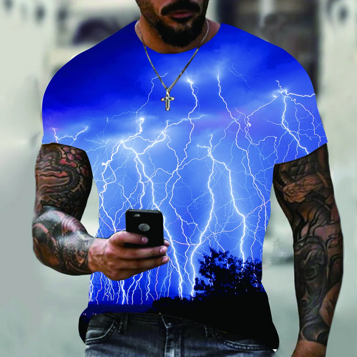 Summer Fashion Thunder The Flash 3D Digital HD Print T-Shirt Oversized O-Neck Loose Casual Fashion Fun Men's T-Shirt
Summer Fashion Thunder The Flash 3D Digital HD Print T-Shirt Oversized O-Neck Loose Casual Fashion Fun Men's T-Shirt