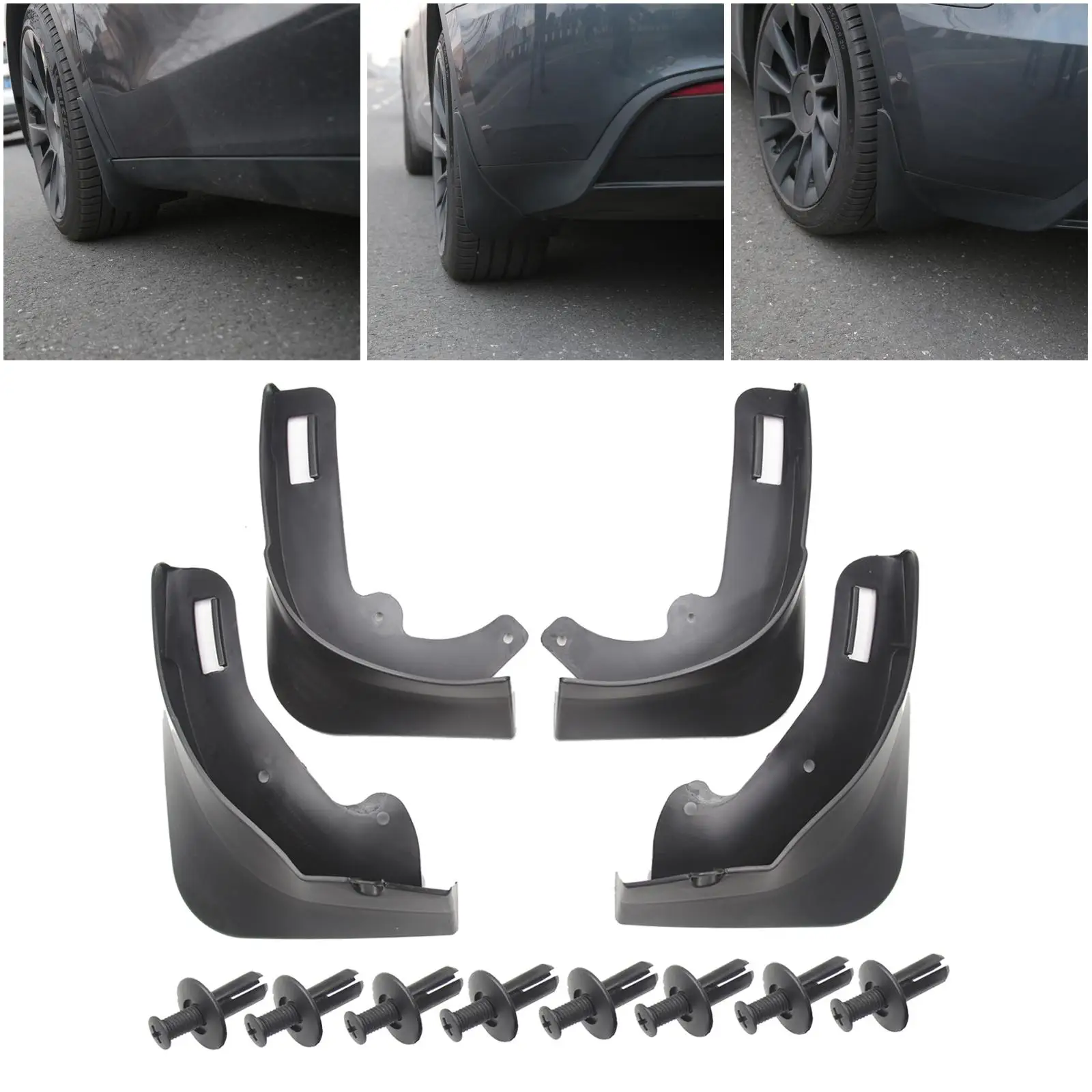 4x Mud Flaps for Tesla Model Y Mudflaps Splash Guards Mudguards 2020 2021 Model Y Front Rear Fender Protector
4x Mud Flaps for Tesla Model Y Mudflaps Splash Guards Mudguards 2020 2021 Model Y Front Rear Fender Protector