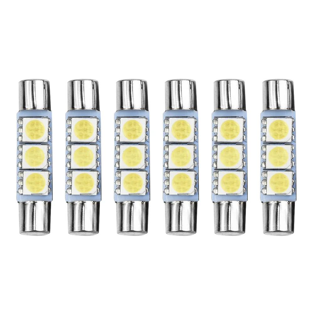 6X Xenon White 3SMD 6641 6614F светодиодный лампа, солнцезащитный козырек, косметическое зеркало, фотостойкость 29 мм, фотосессия 5050 3-SMD
6X Xenon White 3SMD 6641 6614F светодиодный лампа, солнцезащитный козырек, косметическое зеркало, фотостойкость 29 мм, фотосессия 5050 3-SMD