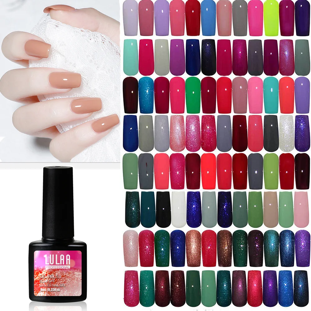 Fashion Gel Nail Polish 100 Colors Professional Salon Nails Art Gels Varnish UV LED Semi Permanent Nail Lacquer 8ml
Fashion Gel Nail Polish 100 Colors Professional Salon Nails Art Gels Varnish UV LED Semi Permanent Nail Lacquer 8ml