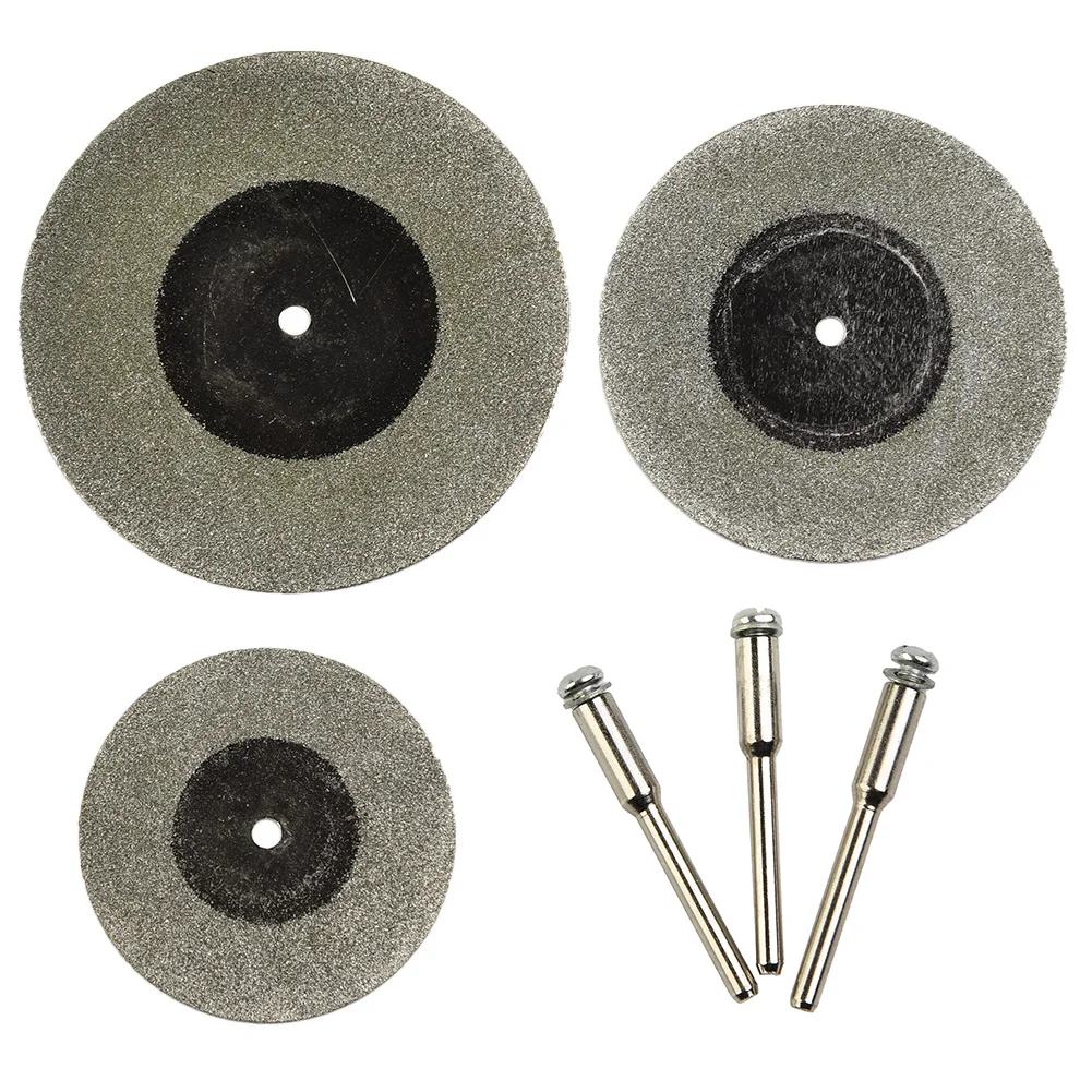 6pcs/set Diamond Grinding Wheel With 3mm Shank Connecting Rod Grinding Cutting Disc Saw Blades For Rotary Tool Accessories
6pcs/set Diamond Grinding Wheel With 3mm Shank Connecting Rod Grinding Cutting Disc Saw Blades For Rotary Tool Accessories