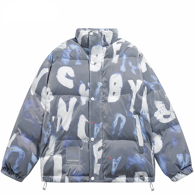 Men Jacket Parka Streetwear Vague Letter Graphic Harajuku Padded Jacket 2022 Winter Cotton Windbreaker Warm Thick Unisex
Men Jacket Parka Streetwear Vague Letter Graphic Harajuku Padded Jacket 2022 Winter Cotton Windbreaker Warm Thick Unisex