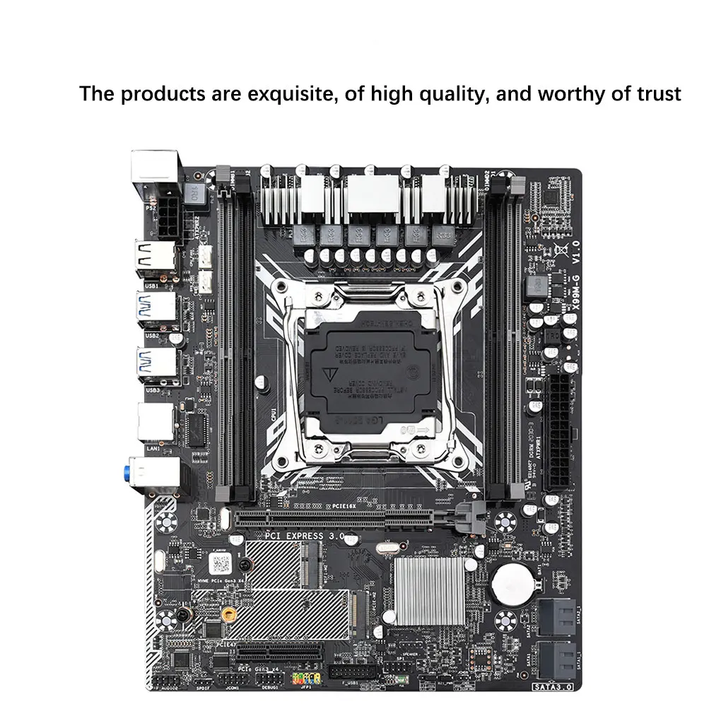 Practical Main Board USB3.0 X99 DDR4 Motherboard E5 LGA2011-3 3200MHz REG 128GB Mainboard Gigabit High-speed Network Card
Practical Main Board USB3.0 X99 DDR4 Motherboard E5 LGA2011-3 3200MHz REG 128GB Mainboard Gigabit High-speed Network Card