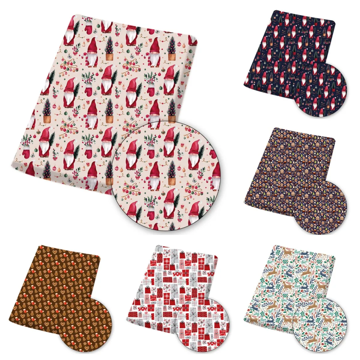 Faceless Midget Pattern Polyester Cotton Christmas Fabrics By The Meter Wholesale Customized DIY Sewing Fabric 90 * 140cm
Faceless Midget Pattern Polyester Cotton Christmas Fabrics By The Meter Wholesale Customized DIY Sewing Fabric 90 * 140cm