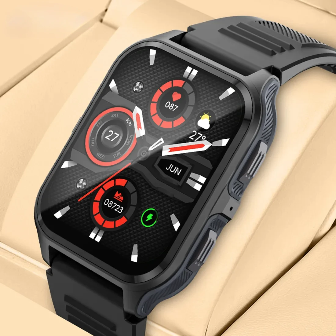 For COLMI P73 1.9" Outdoor Military Smartwatch Men Bluetooth Call Smart Watch 3ATM IP68 Waterproof for Xiaomi Android Phone
For COLMI P73 1.9" Outdoor Military Smartwatch Men Bluetooth Call Smart Watch 3ATM IP68 Waterproof for Xiaomi Android Phone