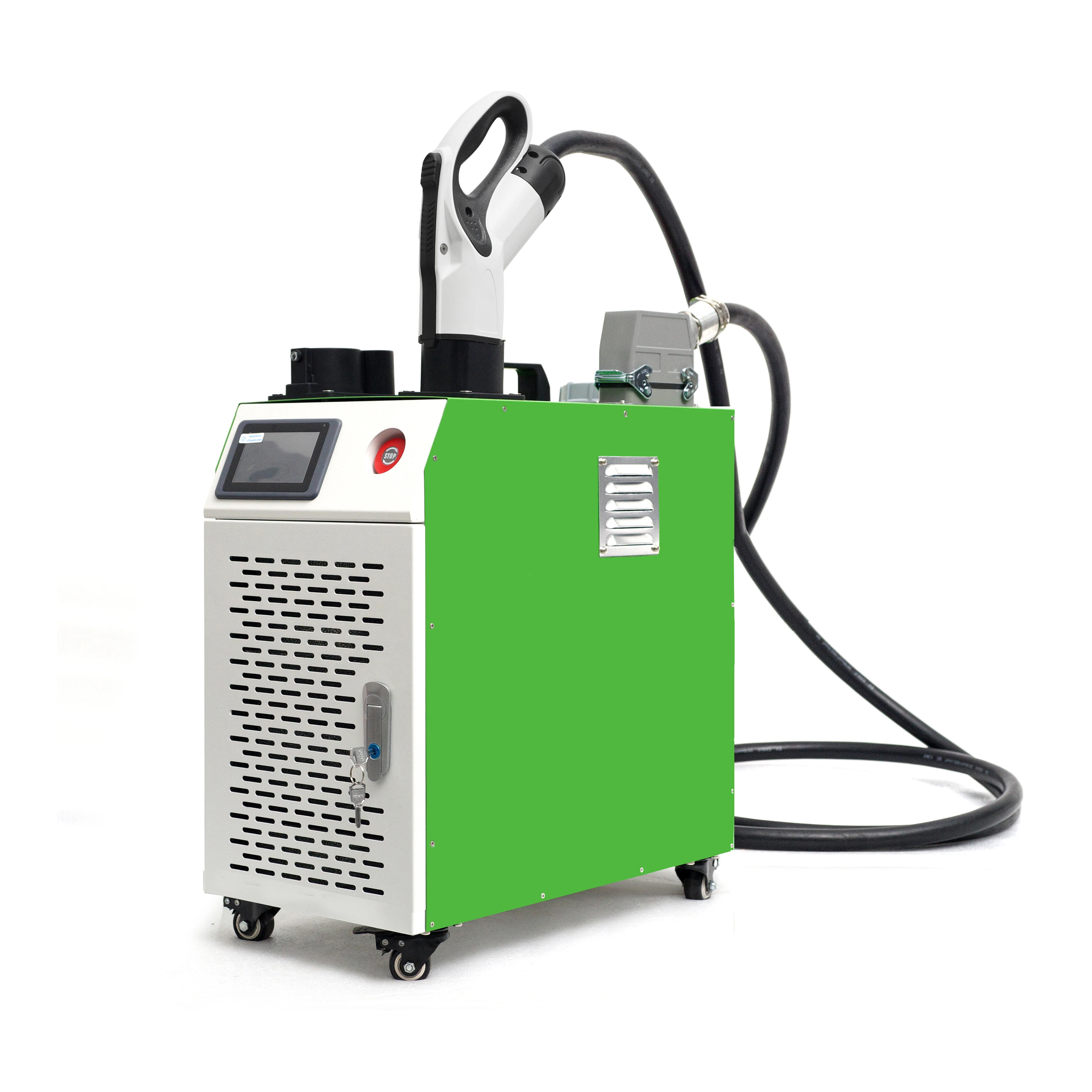 DC Fast Portable Station with leaf Battery Inside Battery integrated Portable EV Charger
DC Fast Portable Station with leaf Battery Inside Battery integrated Portable EV Charger
