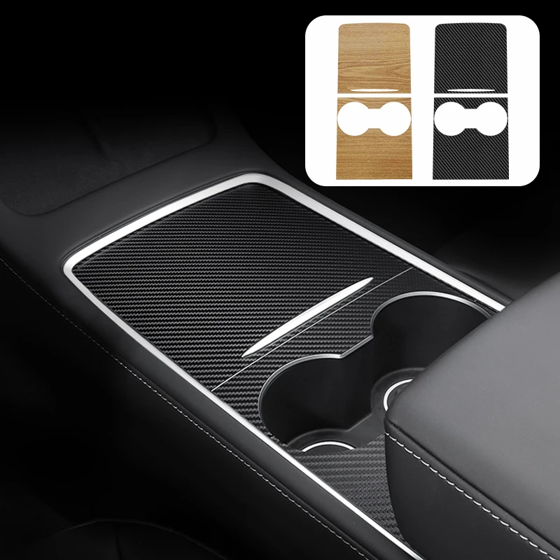 2Pcs/Set carbon Fiber Car Central Control Panel Sticker For Tesla Model 3 Model Y 2021 2022 2023 Center Console Accessories
2Pcs/Set carbon Fiber Car Central Control Panel Sticker For Tesla Model 3 Model Y 2021 2022 2023 Center Console Accessories