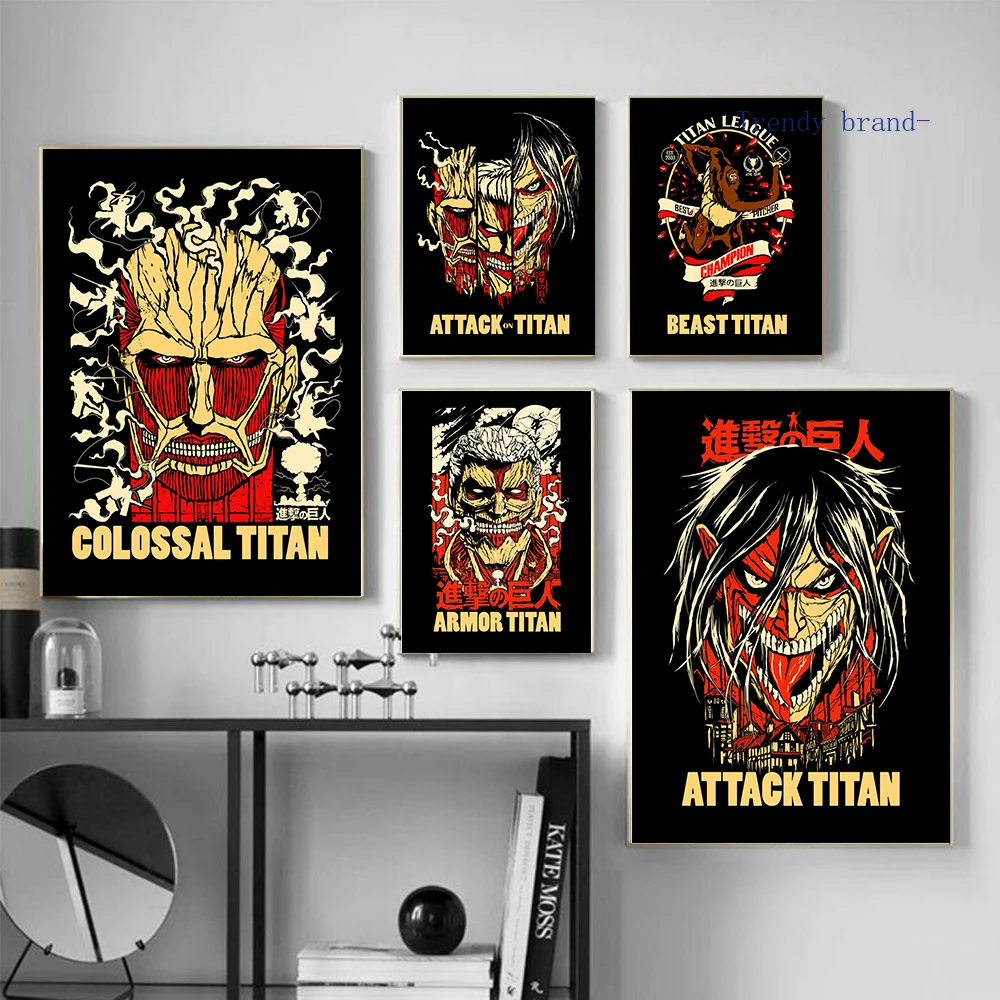 Japanese Anime Attack on Titan Canvas Painting Art Nordic Posters and Prints Wall Pictures for Living Room Decoration Frameless
Japanese Anime Attack on Titan Canvas Painting Art Nordic Posters and Prints Wall Pictures for Living Room Decoration Frameless