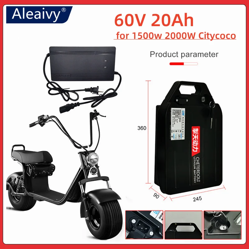 Electric vehicle lithium battery waterproof 18650 battery 60V 20ah 30ah double wheel folding Citycoco electric scooter
Electric vehicle lithium battery waterproof 18650 battery 60V 20ah 30ah double wheel folding Citycoco electric scooter